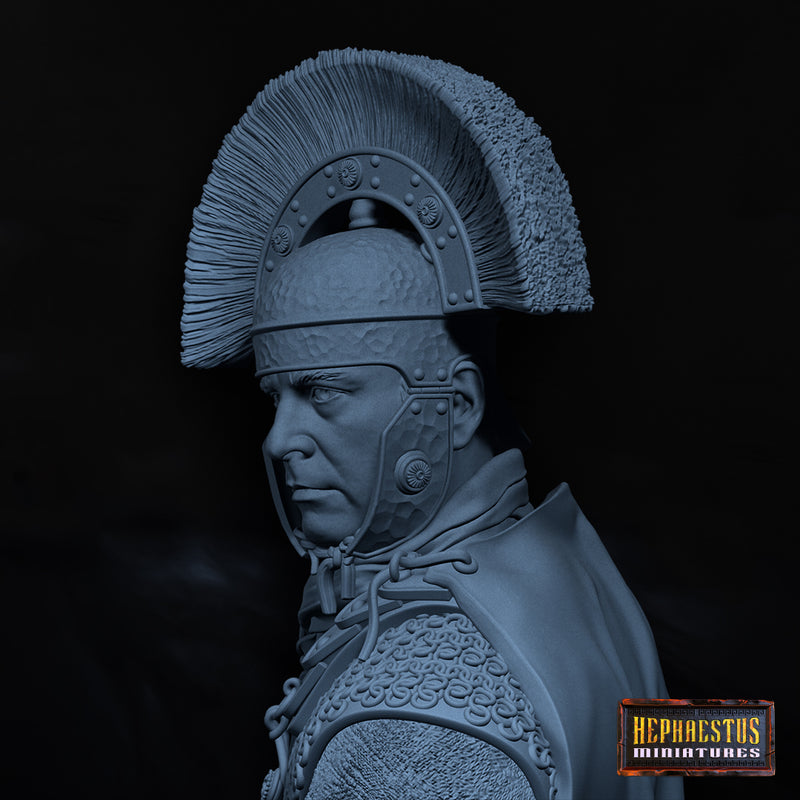 Roman Centurion Shoulder Bust 1/12 - 3D Print