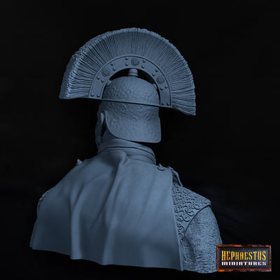 Roman Centurion Shoulder Bust 1/12 - 3D Print