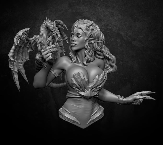 Ciadrin Bust - 3D Print