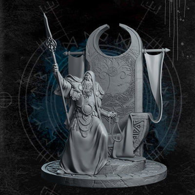 Odin, Allfather - 75mm Diorama - 3D Print