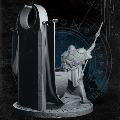 Odin, Allfather - 75mm Diorama - 3D Print