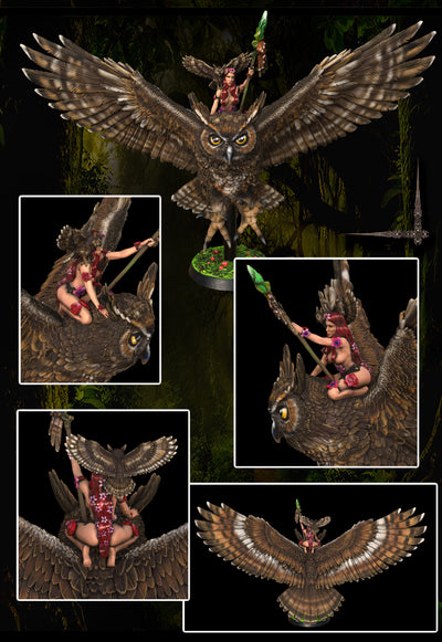 Eloven Flying On Noctua - 32mm - 3D Print