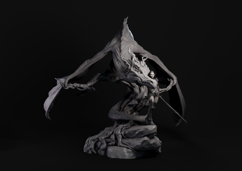 Emberfyre Dragon - 3D Print