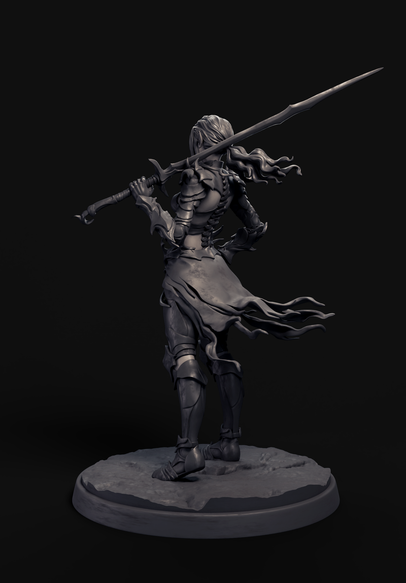 Eldra Standalone Pose - 32mm - 3D Print