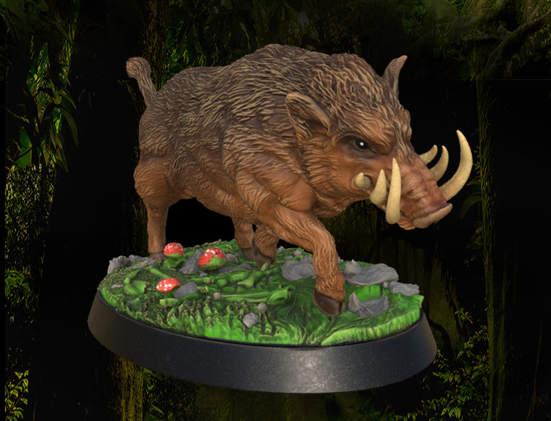Mighty Boars - 3D Print