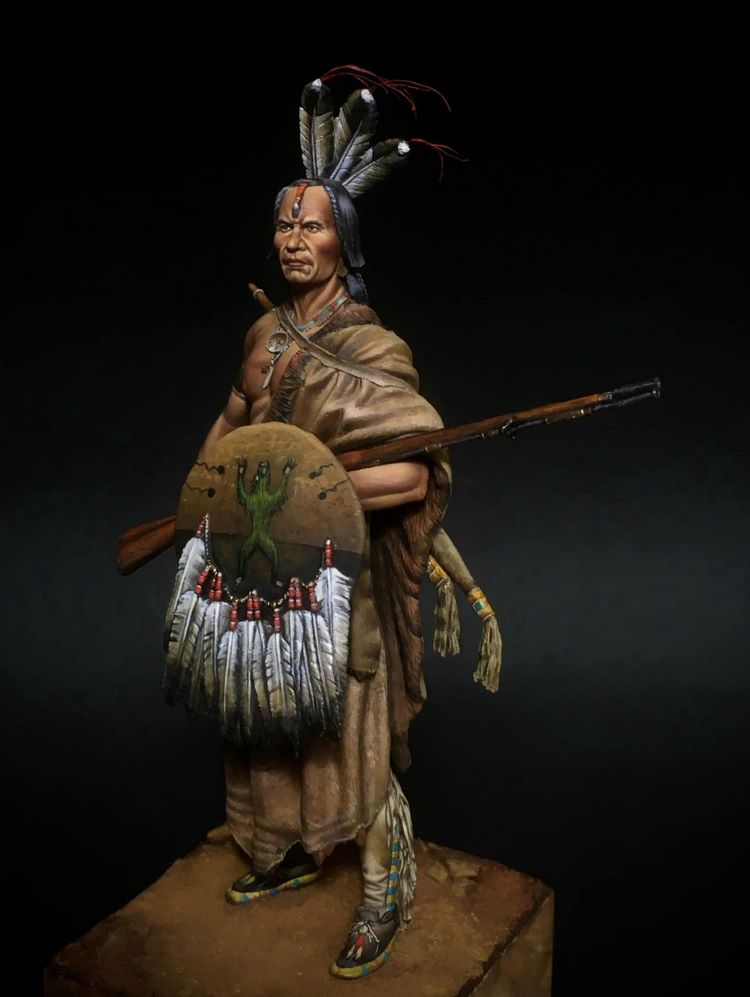 Hidatsa Warrior (75mm)