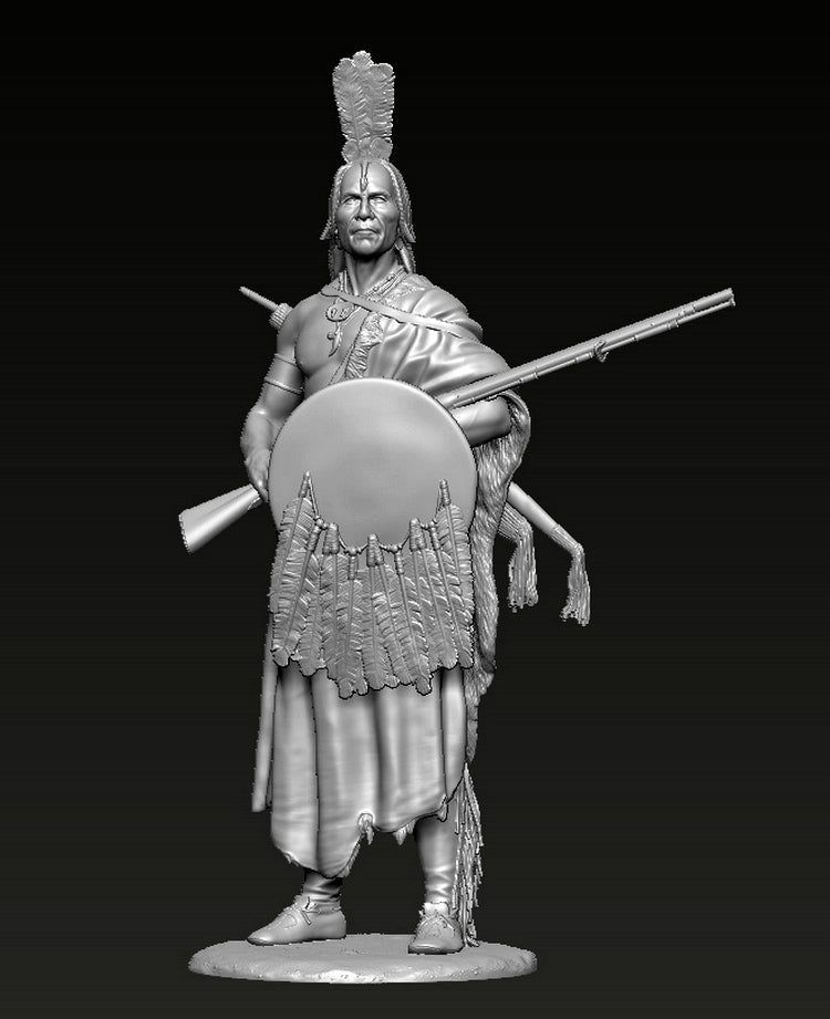 Hidatsa Warrior (75mm)