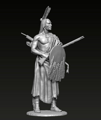 Hidatsa Warrior (75mm)