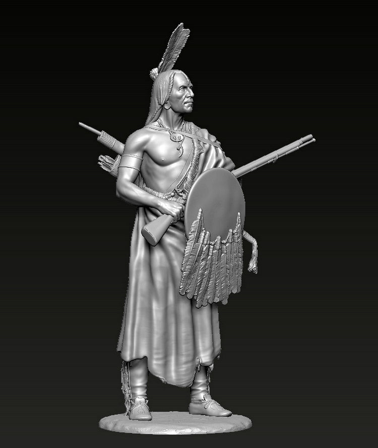 Hidatsa Warrior (75mm)