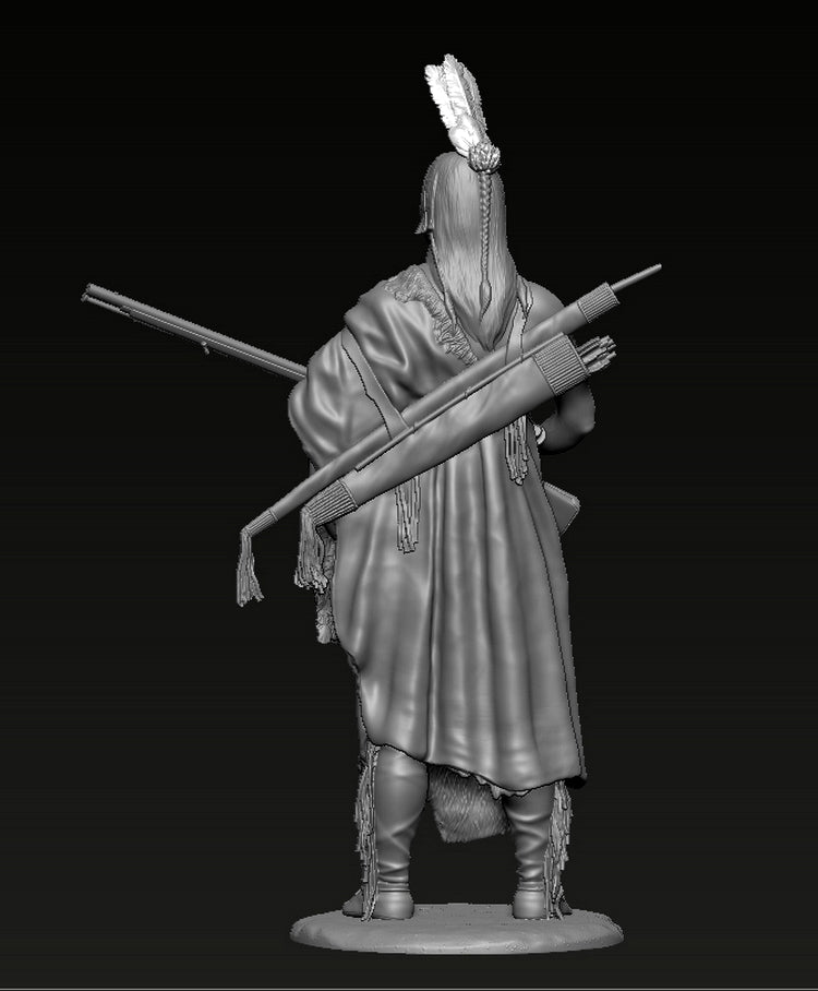 Hidatsa Warrior (75mm)