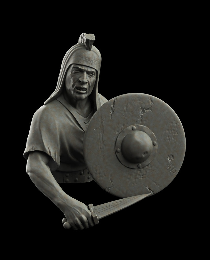 Iberian mercenary 3rd century BC - Bust