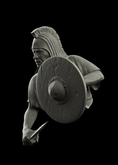Iberian mercenary 3rd century BC - Bust