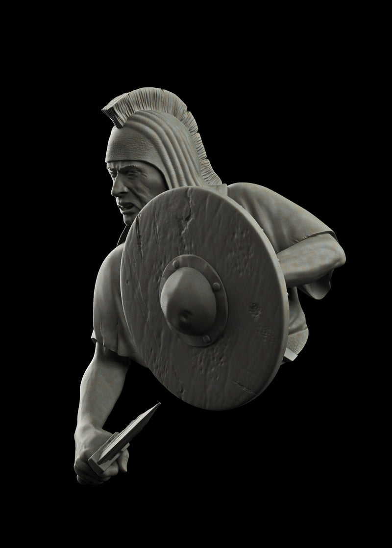 Iberian mercenary 3rd century BC - Bust