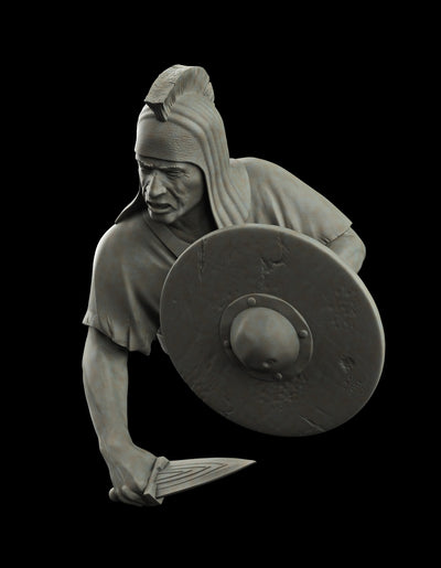 Iberian mercenary 3rd century BC - Bust