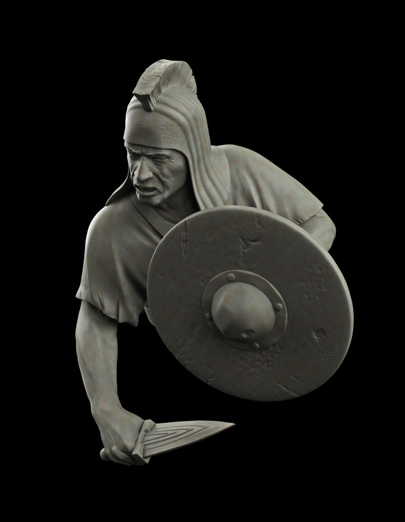 Iberian mercenary 3rd century BC - Bust
