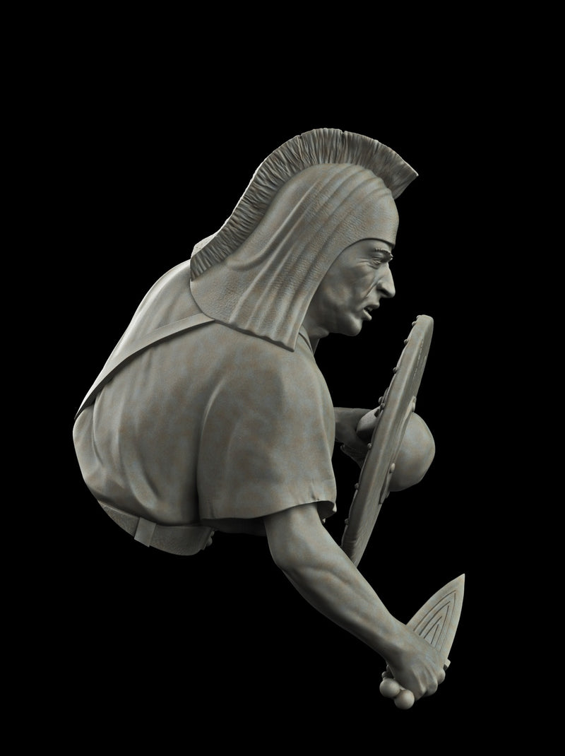 Iberian mercenary 3rd century BC - Bust