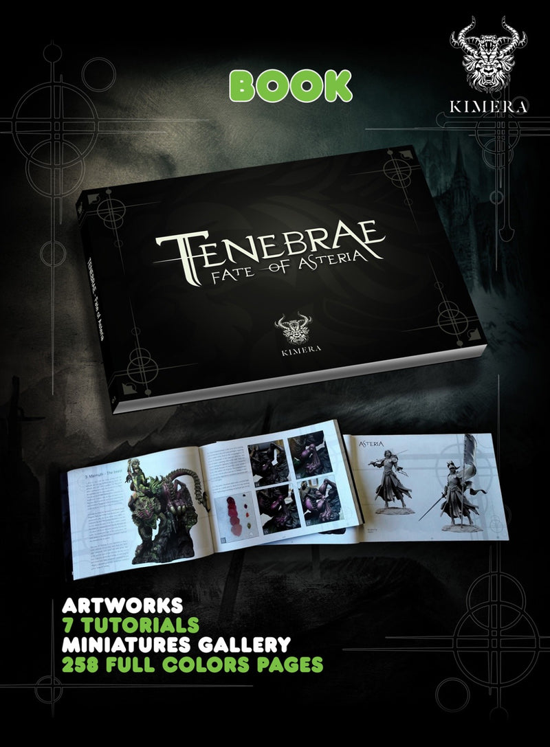 Tenebrae, Fate of Asteria - Art and Tutorial Book