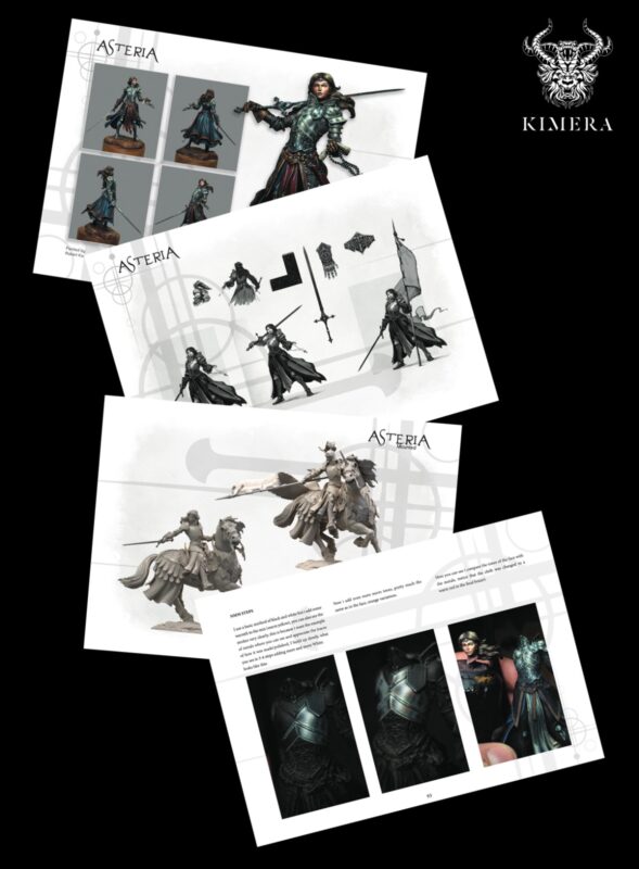 Tenebrae, Fate of Asteria - Art and Tutorial Book
