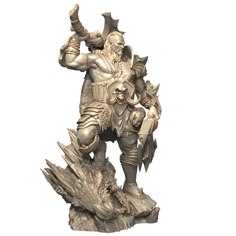 Karnak the Barbarian - 3D Print