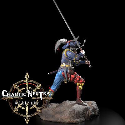 German Landsknecht 16th Century - 3D Print