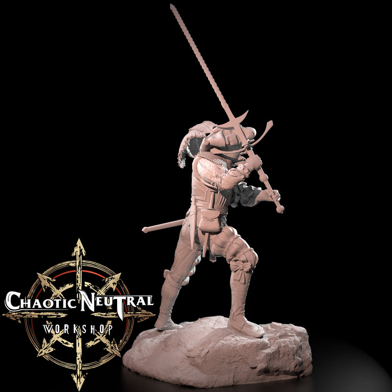 German Landsknecht 16th Century - 3D Print