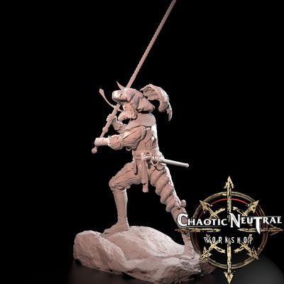 German Landsknecht 16th Century - 3D Print