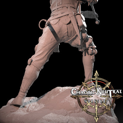 German Landsknecht 16th Century - 3D Print
