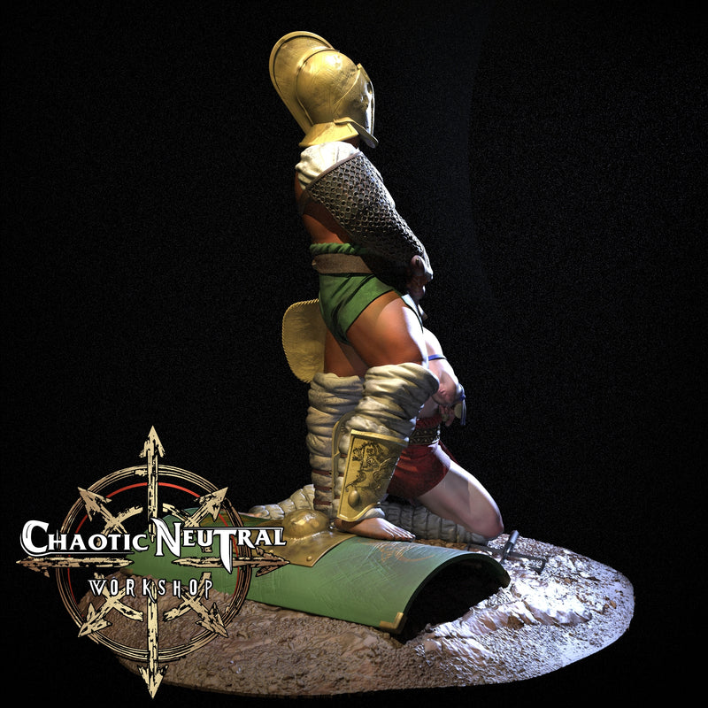 Flamma the Unyielding- Secutor Gladiator - 3D Print