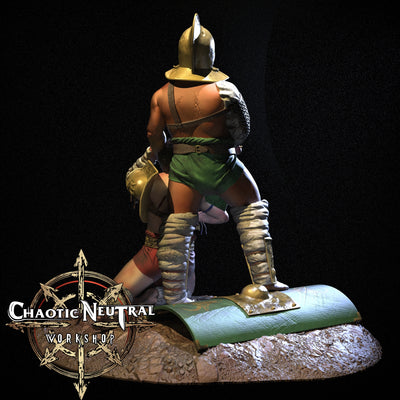 Flamma the Unyielding- Secutor Gladiator - 3D Print