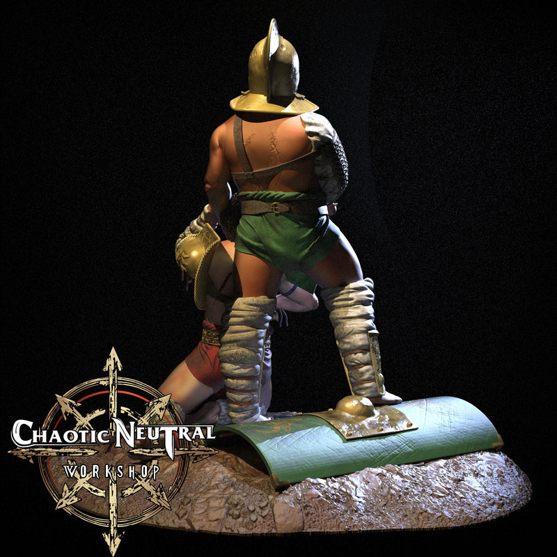 Flamma the Unyielding- Secutor Gladiator - 3D Print