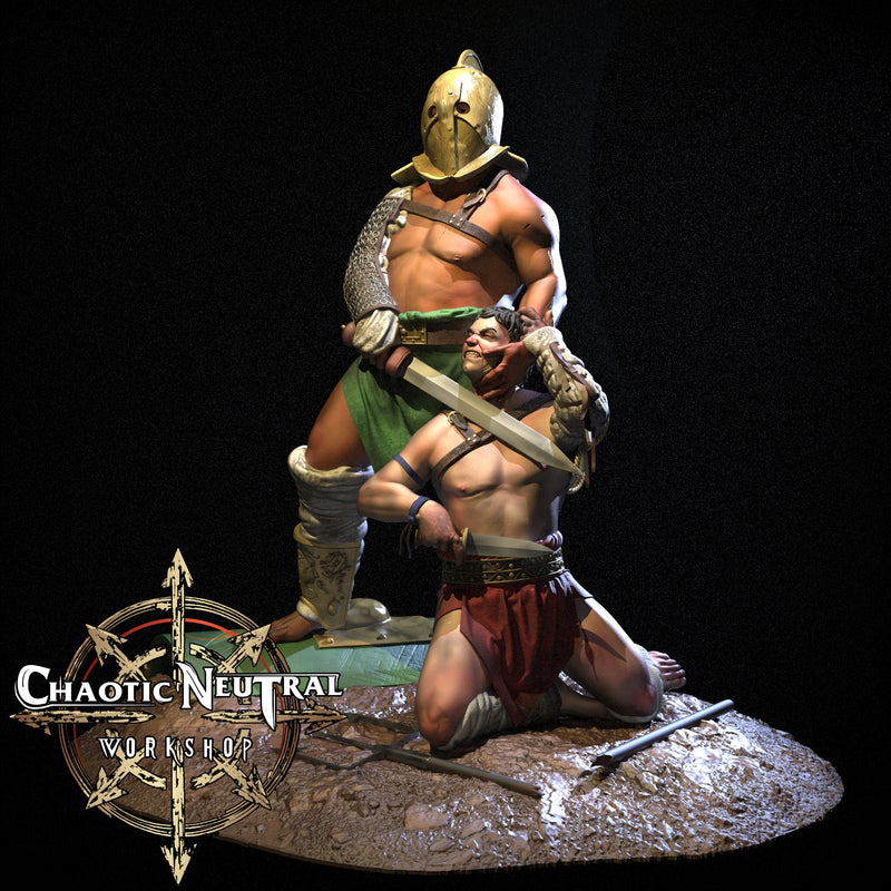 Flamma the Unyielding- Secutor Gladiator - 3D Print
