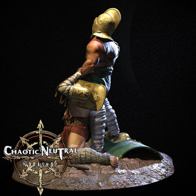 Flamma the Unyielding- Secutor Gladiator - 3D Print