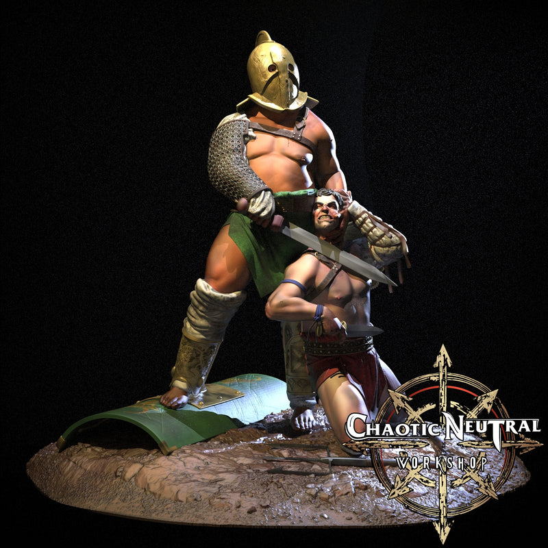 Flamma the Unyielding- Secutor Gladiator - 3D Print