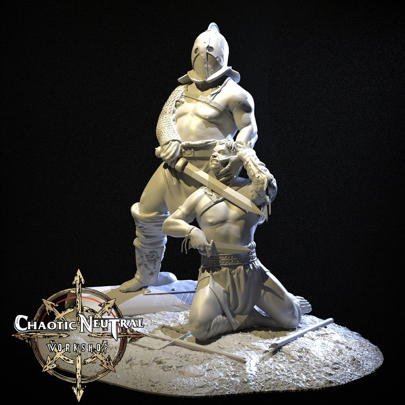 Flamma the Unyielding- Secutor Gladiator - 3D Print