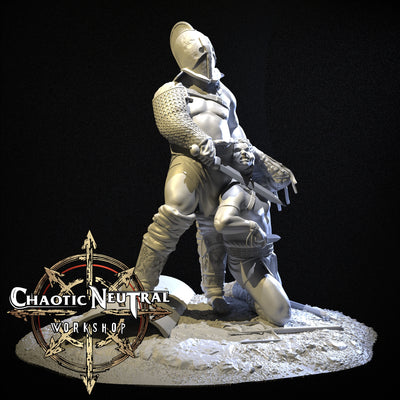 Flamma the Unyielding- Secutor Gladiator - 3D Print