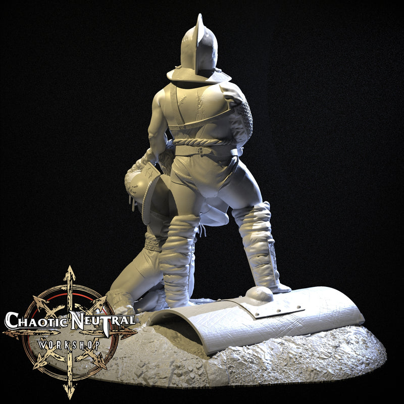 Flamma the Unyielding- Secutor Gladiator - 3D Print