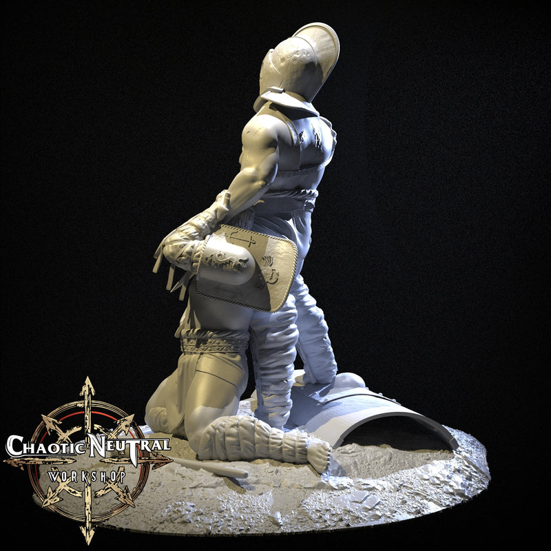 Flamma the Unyielding- Secutor Gladiator - 3D Print