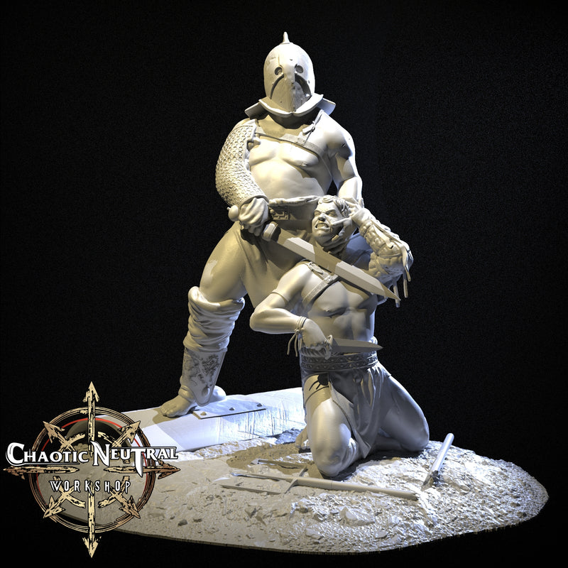 Flamma the Unyielding- Secutor Gladiator - 3D Print