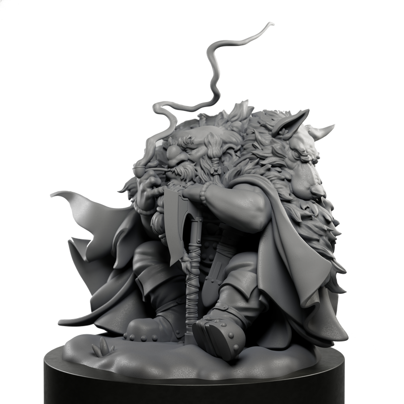 Khiril the Dwarf - 3D Print