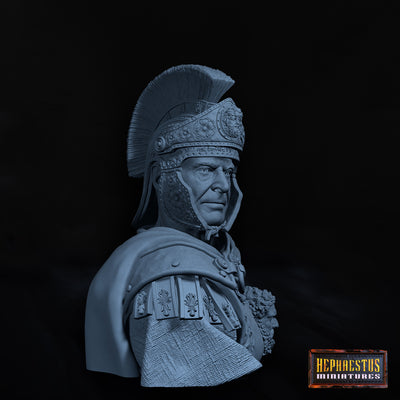 Roman Legatus Shoulder Bust 1/6 - 3D Print