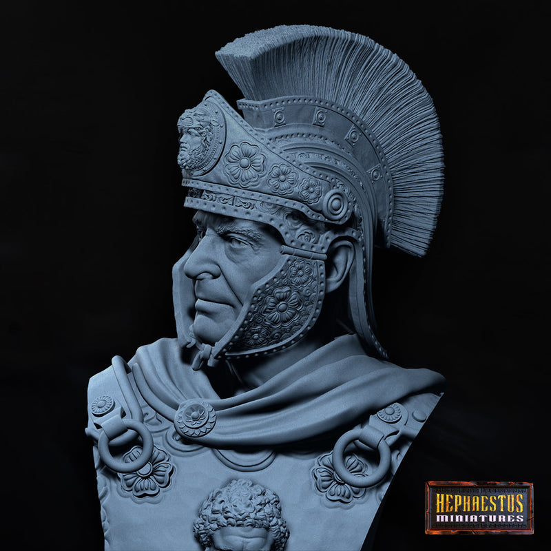 Roman Legatus V-Neck Bust 1/12 - 3D Print