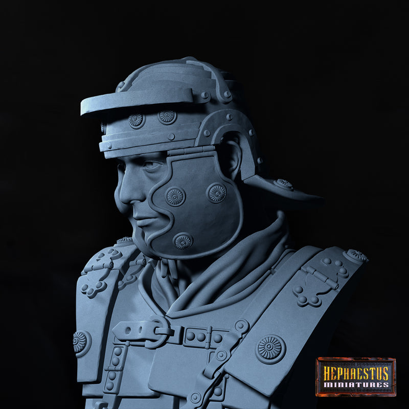 Roman Legionary V-Neck Bust 1/6 - 3D Print