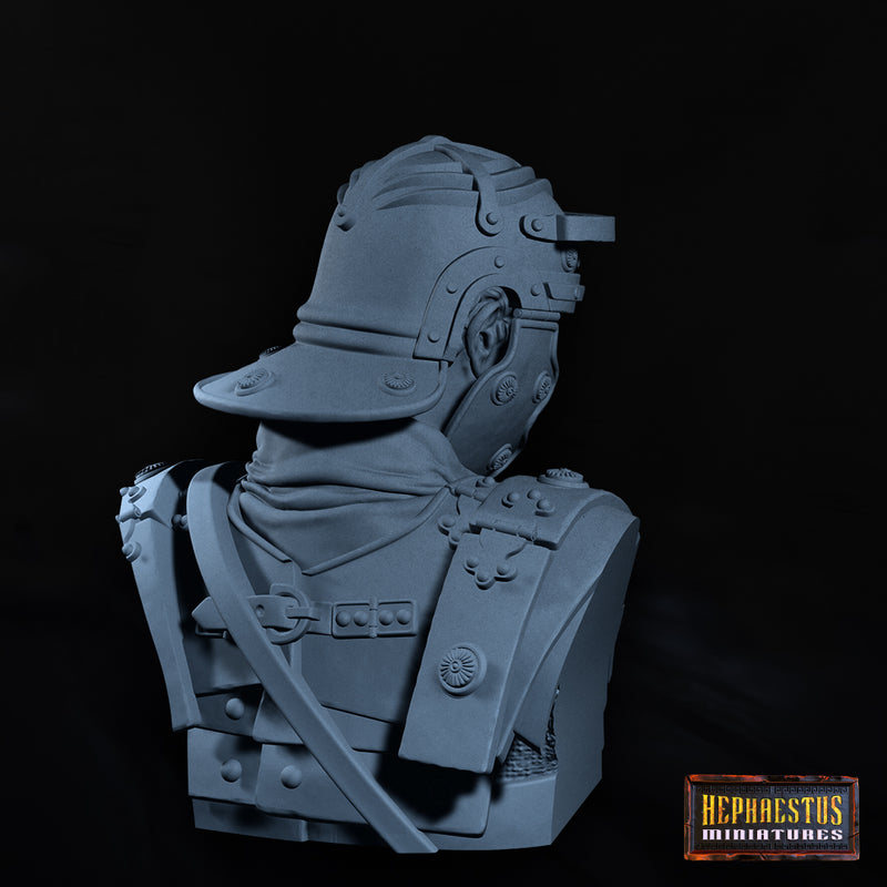 Roman Legionary V-Neck Bust 1/6 - 3D Print