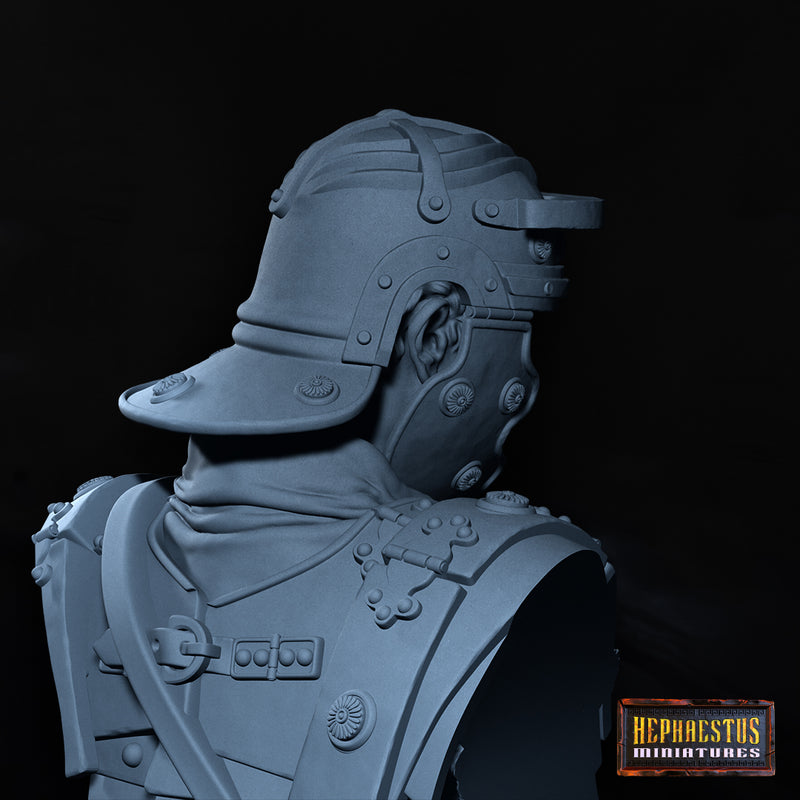 Roman Legionary V-Neck Bust 1/6 - 3D Print