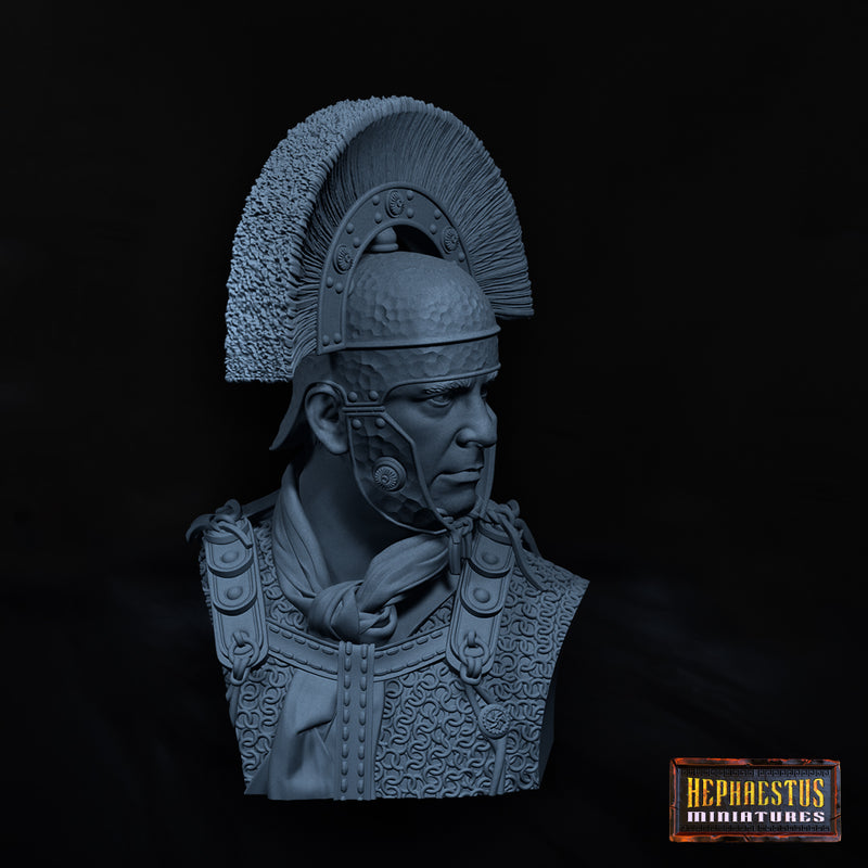 Roman Centurion V-Neck Bust 1/6 - 3D Print