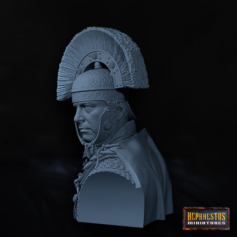 Roman Centurion V-Neck Bust 1/6 - 3D Print