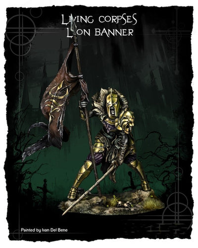 Living Corpses - Lion Banner (75mm)