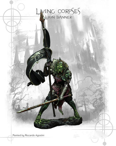 Living Corpses - Lion Banner (38mm)