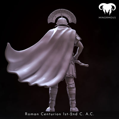 Roman Centurion 1st-2nd C. A.C. "Discipline and Order" - 75mm - 3D Print