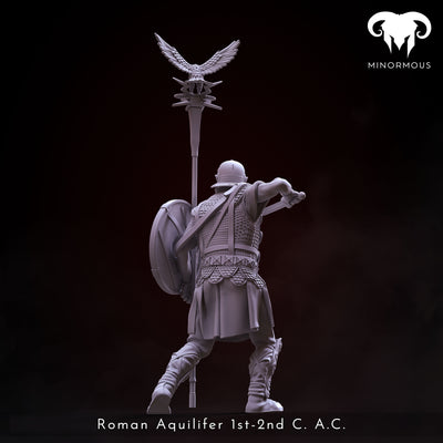 Roman Aquilifer 1st-2nd C. A.C. "The Last Stand" - 75mm - 3D Print